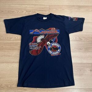 Vintage Men’s Americade 1996 Motorcycle Expo Eagle Made in USA T-shirt Size S